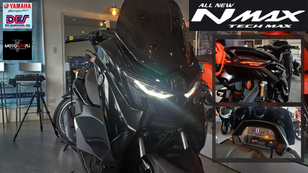 NMAX TECH MAX 2025 (TURBO) Quick Walkaround Review