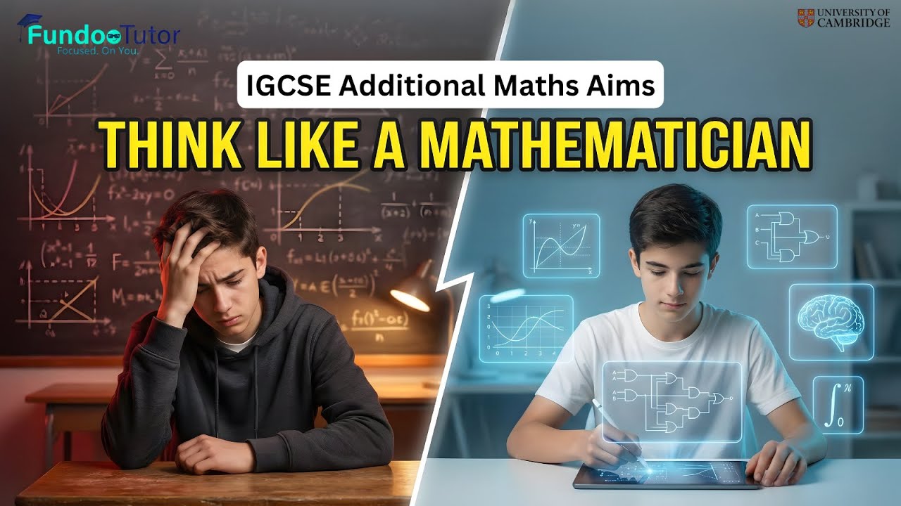 Thinking Like a Mathematician in IGCSE Additional Mathematics