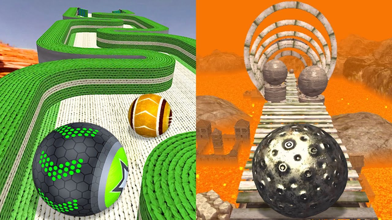 🛑 Going Balls VS Rollance Adventure Ball,Rolling Balance Ball 3D,Space Rolling Ball,Action Balls