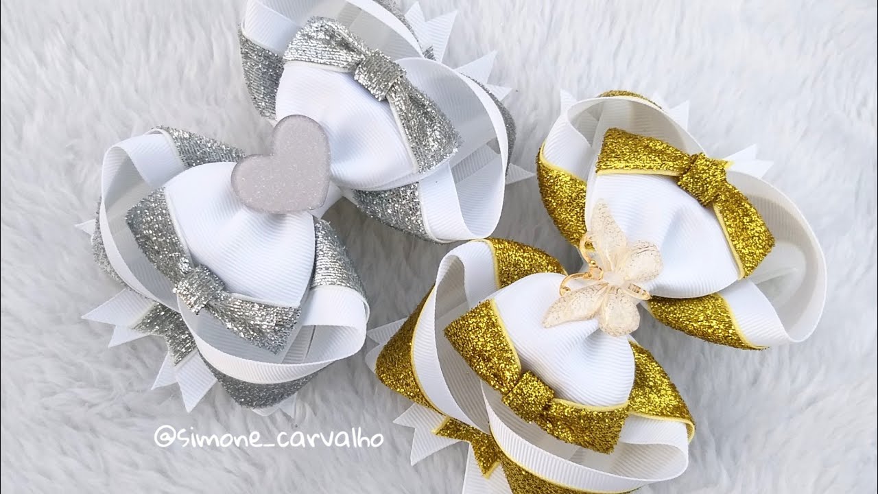 Laço inspiração para o fim de ano 🎀🎀🎀