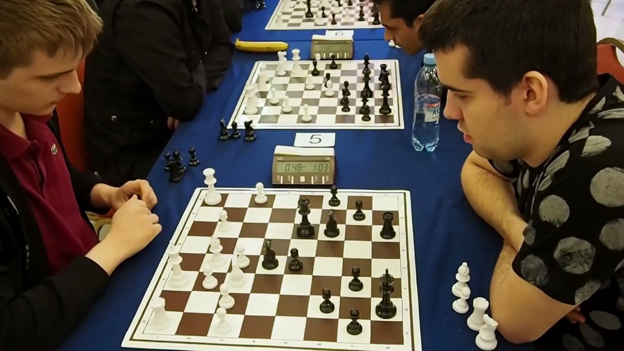 Richard Rapport playing Jobava London against Nepo