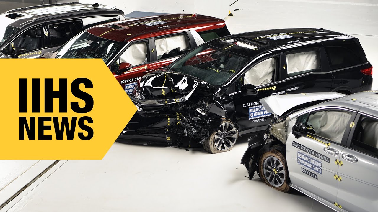 Минивэны получили низкие оценки в новых краш-тестах — новости IIHS