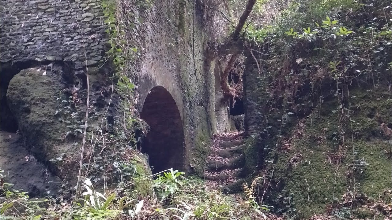 Citta' morta di Galeria e cascate Casaccia e Arrone RM #cascate #archeologia