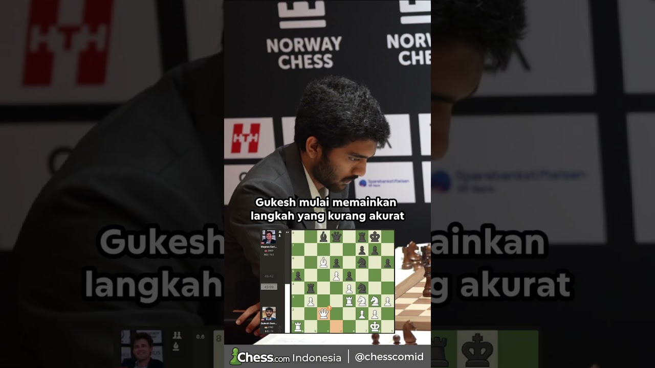 Penjelasan Kenapa Magnus Carlsen GEBRAK MEJA 🤯🔥 #catur