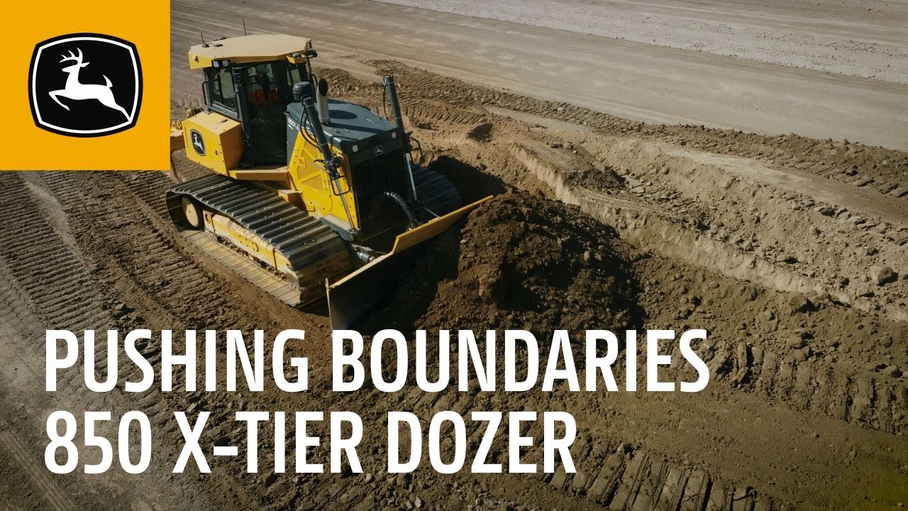Pushing Boundaries | The 850 X-Tier Dozer Has Arrived | John Deere Construction