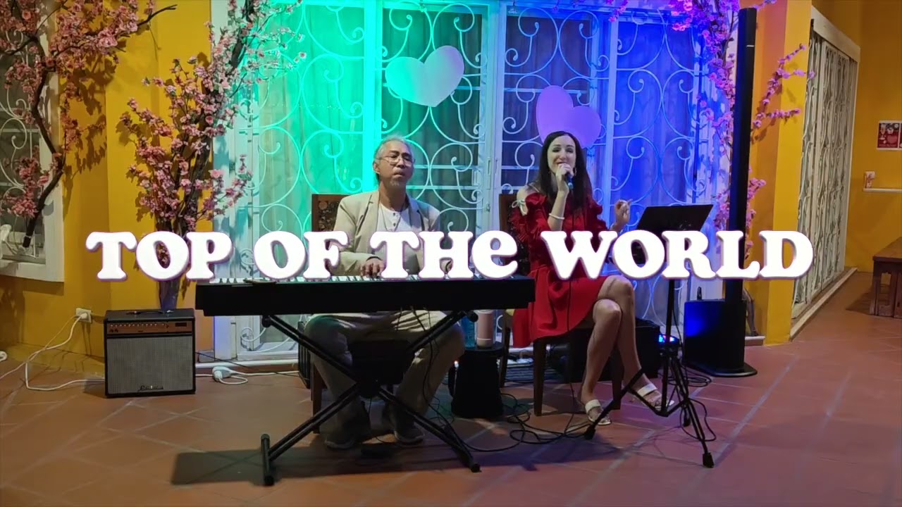 Ton & I Top of the world #chiangmai #weddingband #eventband #livemusic #singer #cover