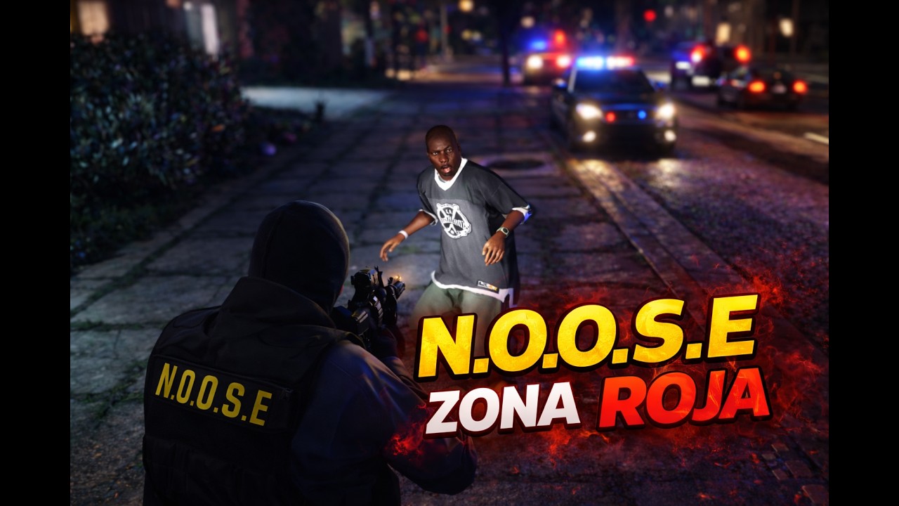 N O O S E en Zona de Pandillas - Tiroteos y Caos | Urban Patrol GTA #5