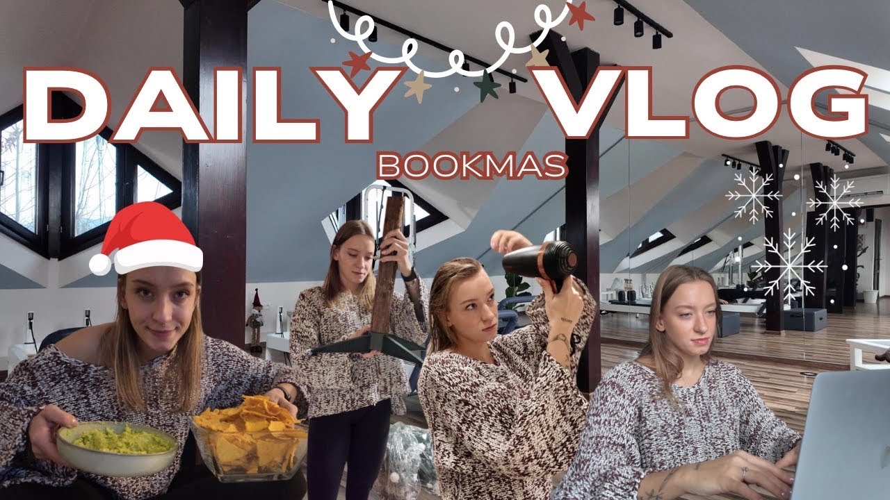 BOOKMAS 🎄 spędź ze mną dzień 📚