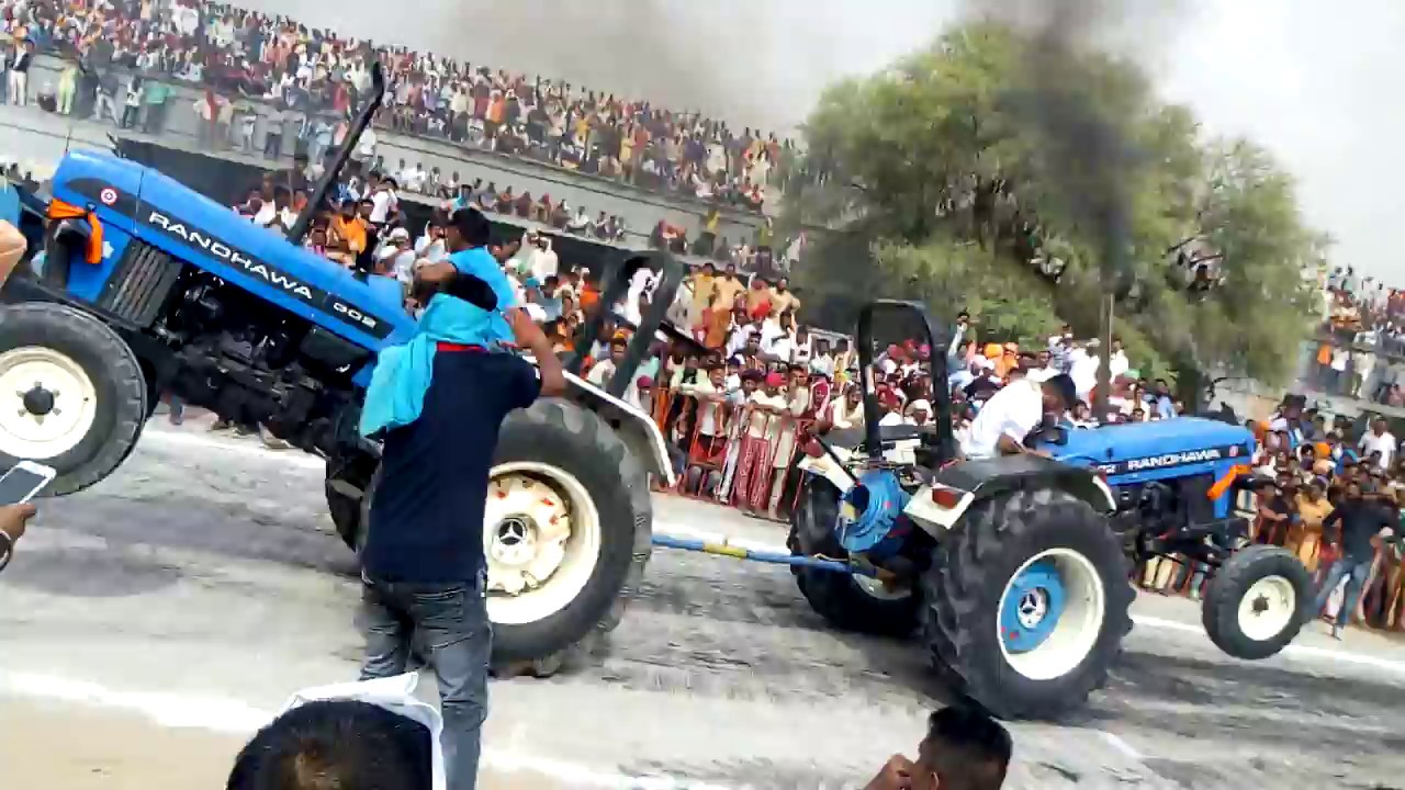 Randhawa 302 group tractor tochan show match in padampur