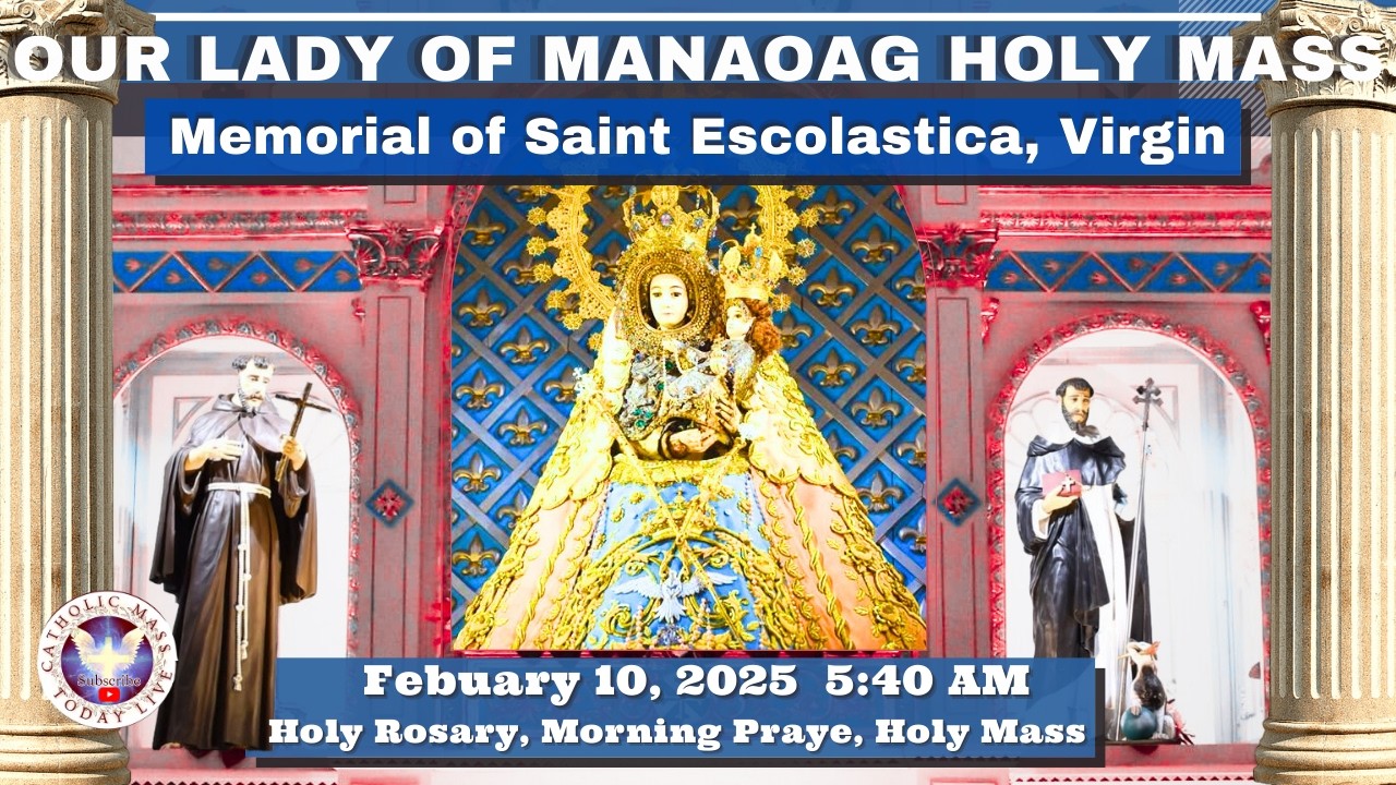 CATHOLIC MASS  OUR LADY OF MANAOAG CHURCH LIVE MASS TODAY February 10, 2026  a.m. Holy Rosary