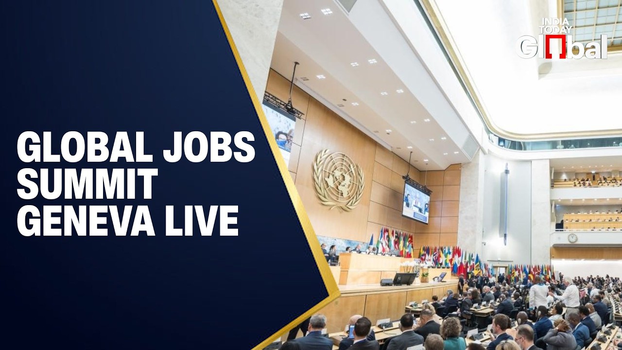 LIVE International Labour Conference Opens As World Leaders Discuss Future Of Work In Geneva