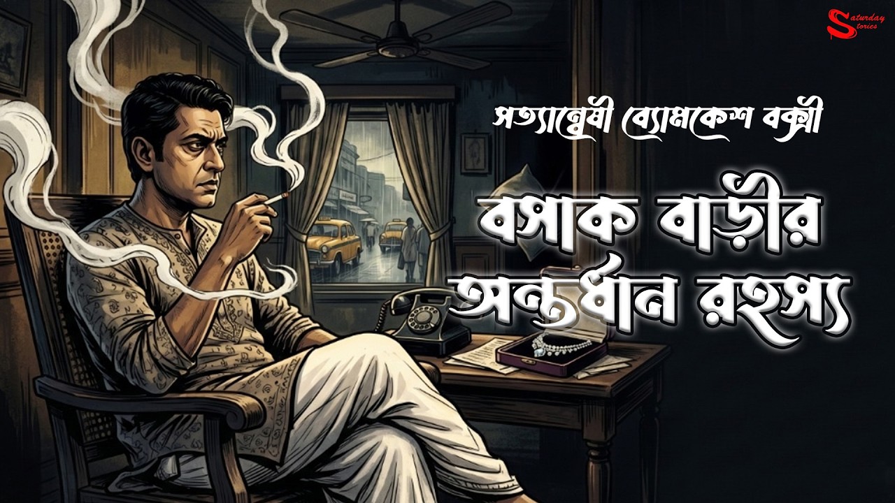Byomkesh Bakshi | বসাক বাড়ী রহস্য | Detective Audio Story | Bengali Audio Story | Sunday Suspense