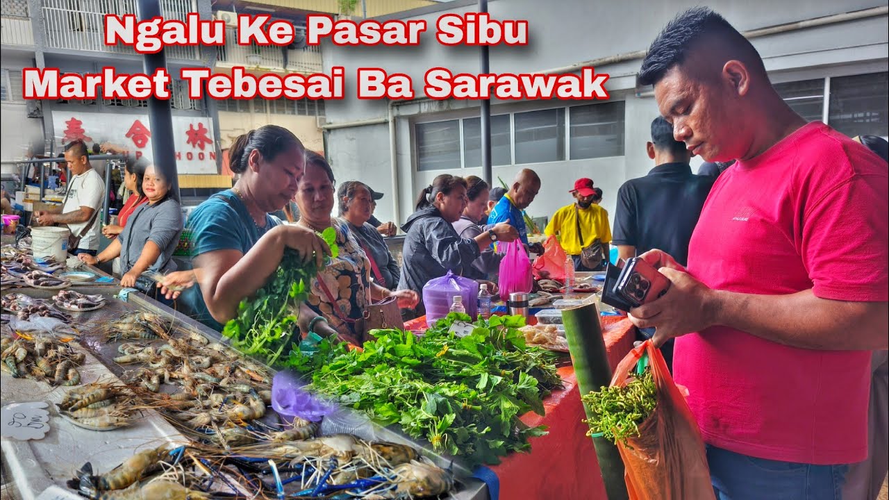 Ngalu Ke Pasar Sibu - Makai Roti Canai Ba Kedai Kenny Ting 