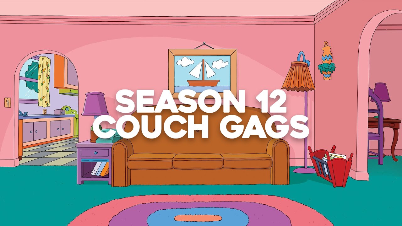 The Simpsons Season 12 Couch Gags