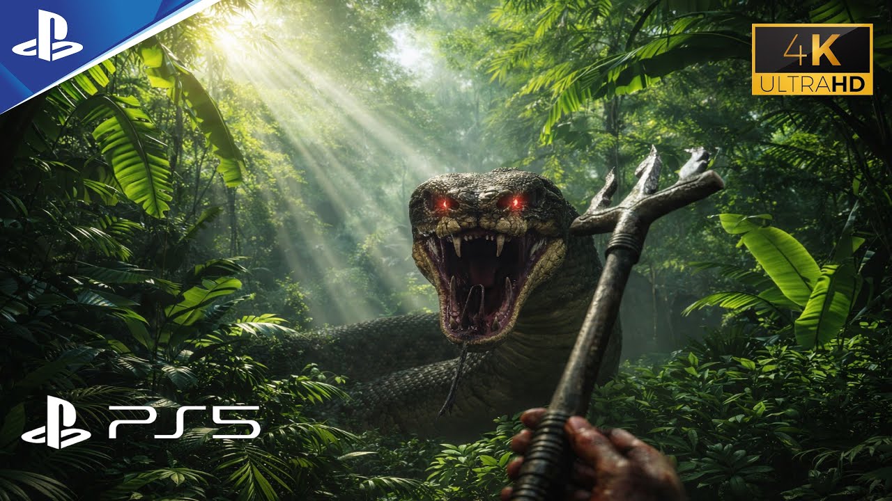 SURVIVING The Giant Jungle Serpent | Indiana Jones 4K ULTRA Realistic No Commentary Gameplay!