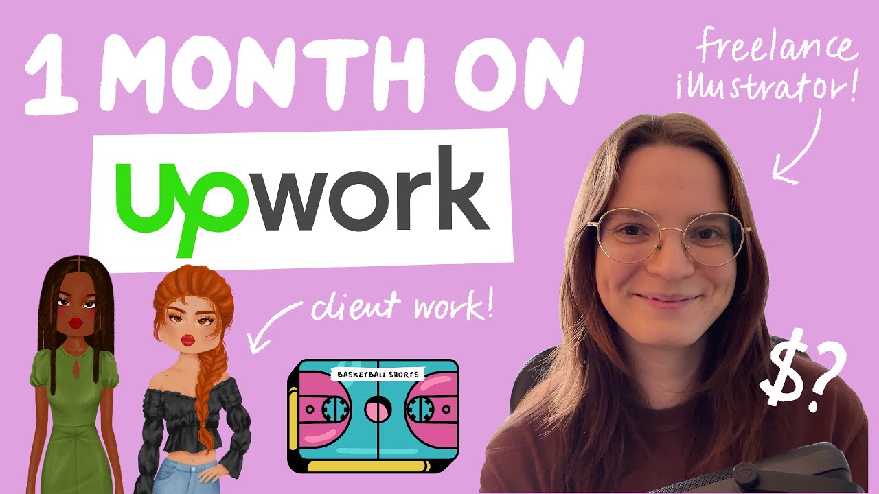 Честный обзор Upwork в качестве иллюстратора-фрилансера ✦ Чему я научился, сколько заработал ✦