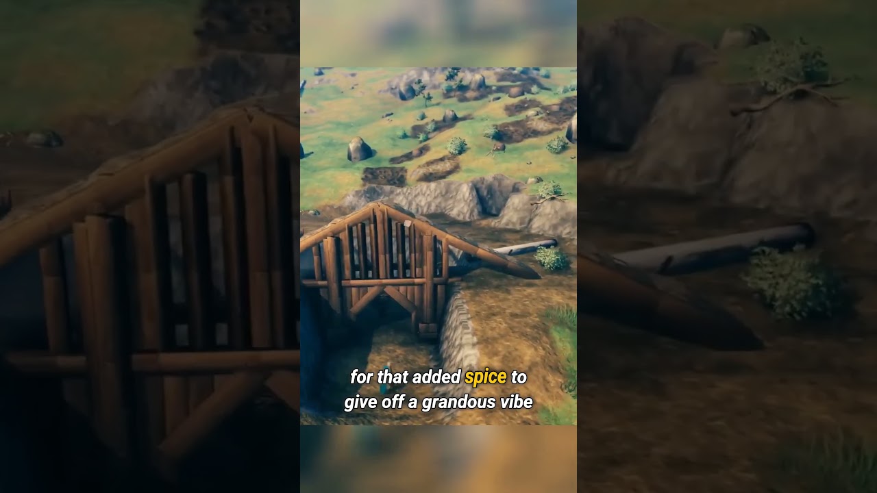 Building a Grand Town Hall with 1500 Wood in Valheim Naked and Afraid