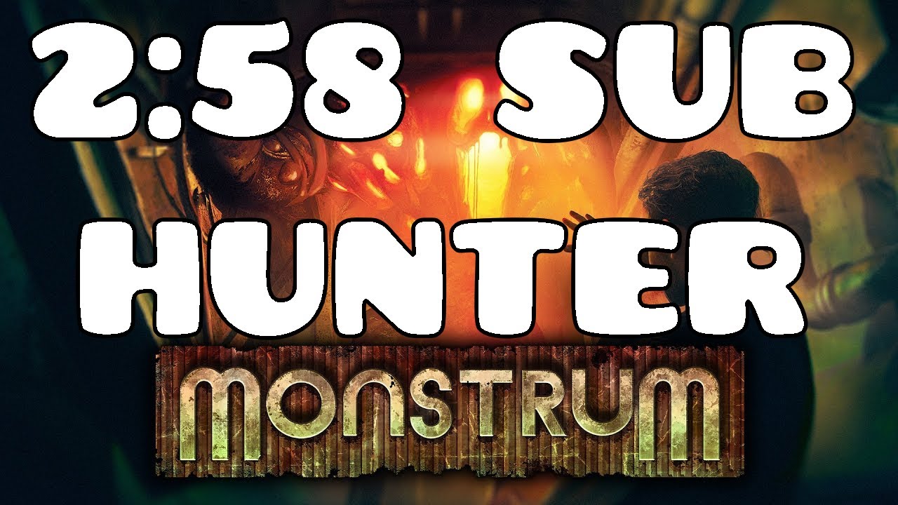 (WORLD RECORD) Monstrum Speedrun 2min, 58sec (Hunter, Submarine)