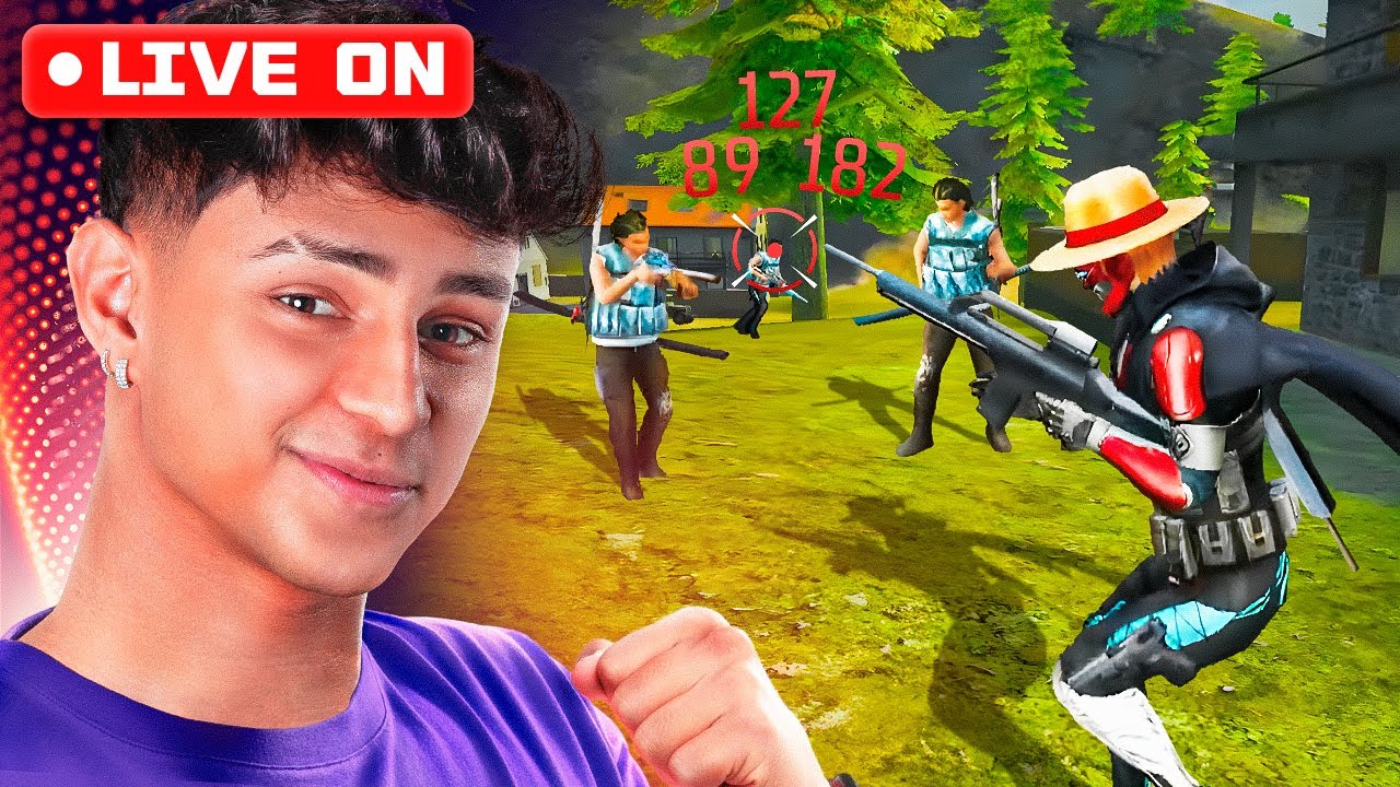 LIVE ON 🔴 TEM DIAS QUE É NOITE - FREE FIRE 💜 NOBRU AO VIVO 💜