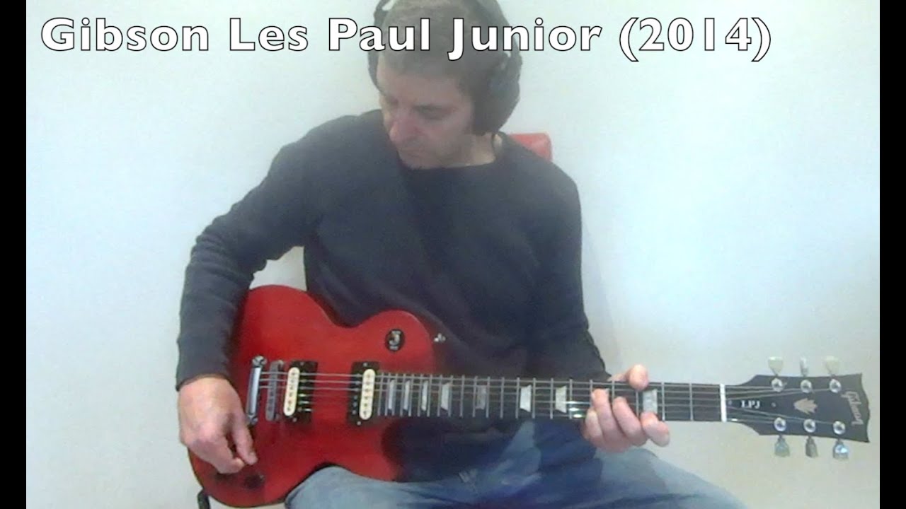 Guitar DEMO: Gibson LPJ (2014 - 120th anniversary)