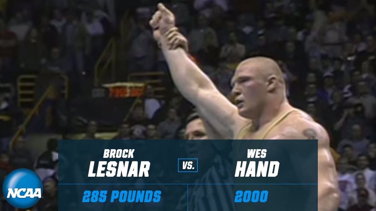 WWE star Brock Lesnar's 2OT NCAA title win in 2000