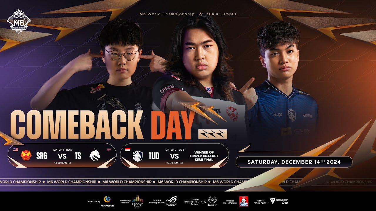 🔴 LIVE | MLBB M6 World Championship | Knockout Stage Day 5
