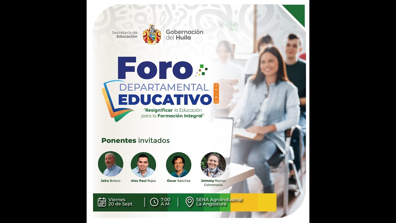 Foro Departamental Educativo 2024
