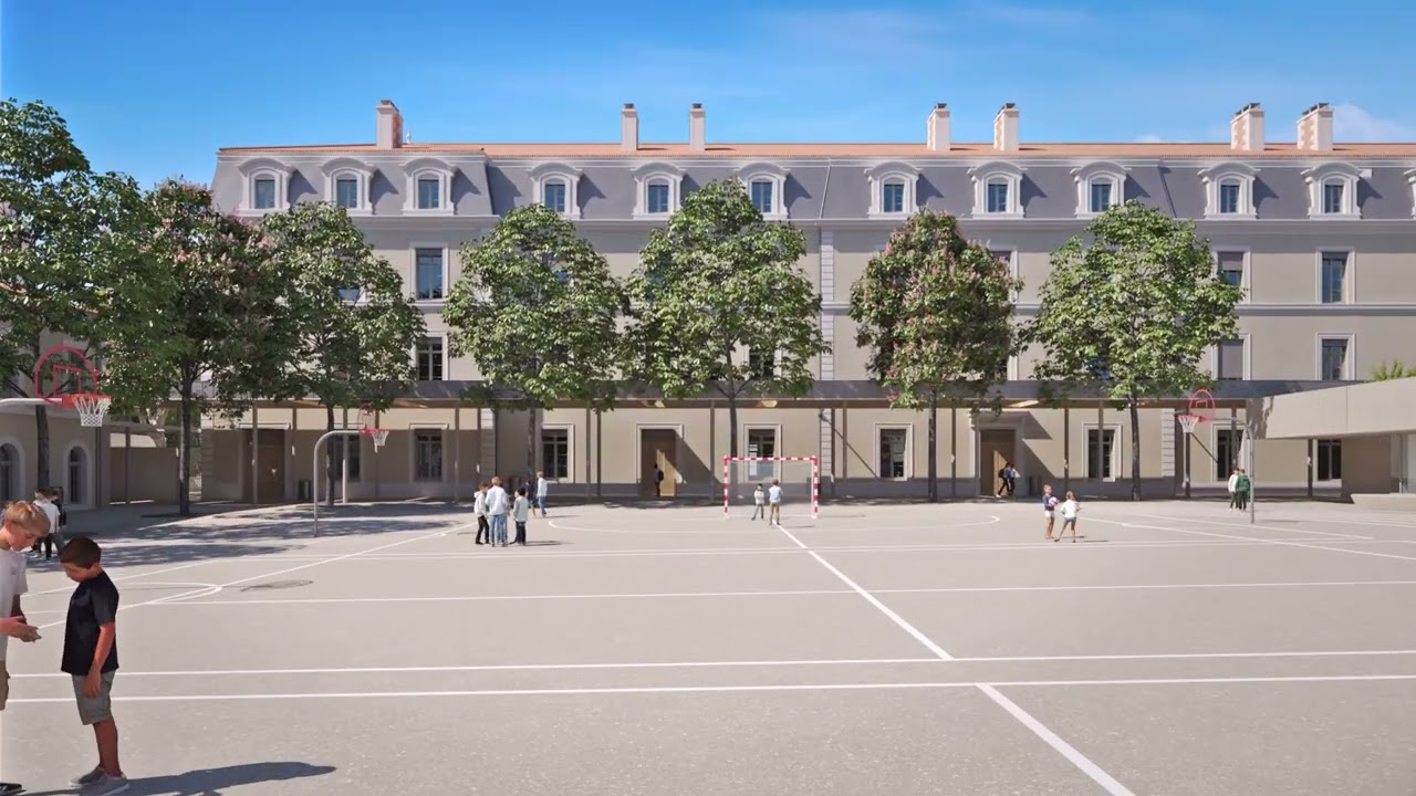 Découvrez le futur Collège Gaston Defferre à Marseille (7e)