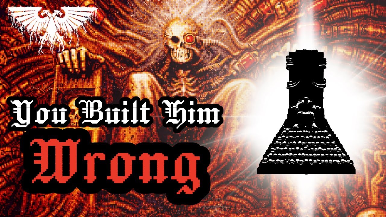 Building and Painting the Emperor of Mankind
