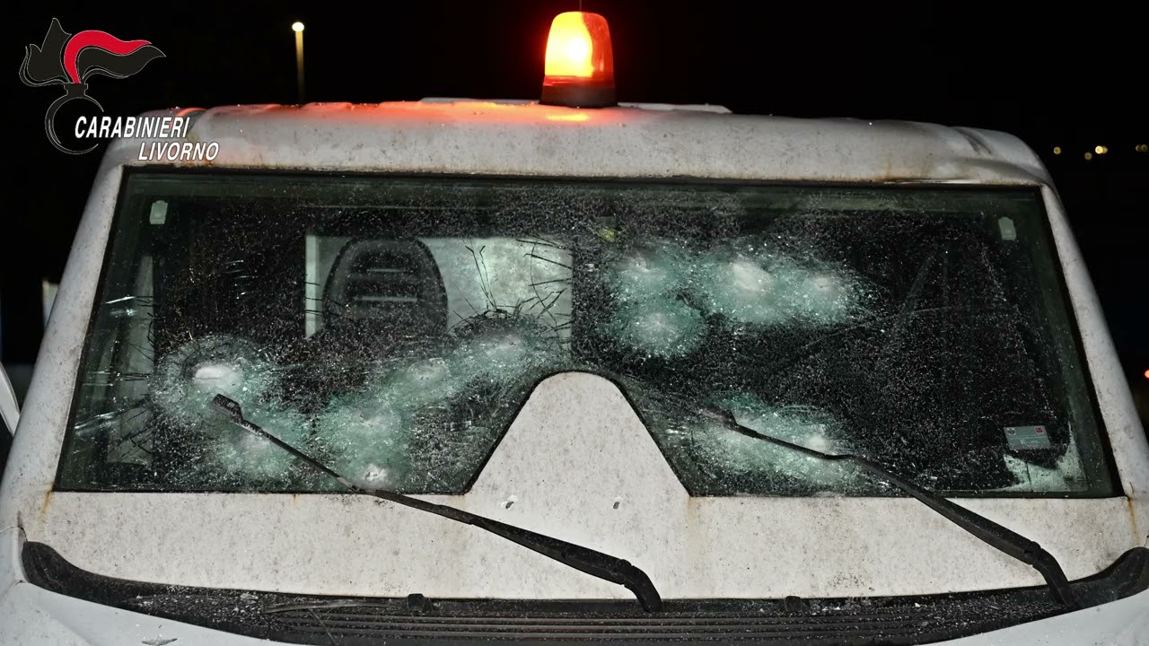 Assalto a furgone portavalori Livorno: 11 arresti