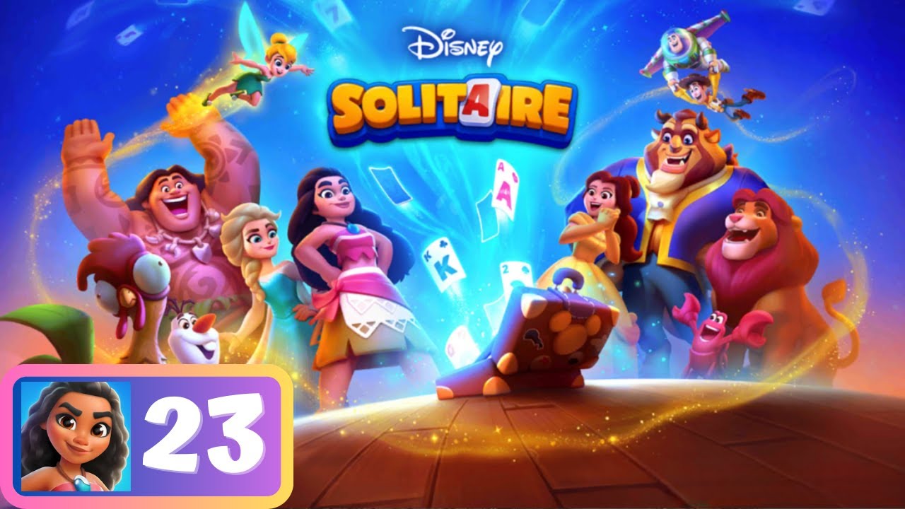 Disney Solitaire - Scene 23: 101 Dalmatians - Gameplay