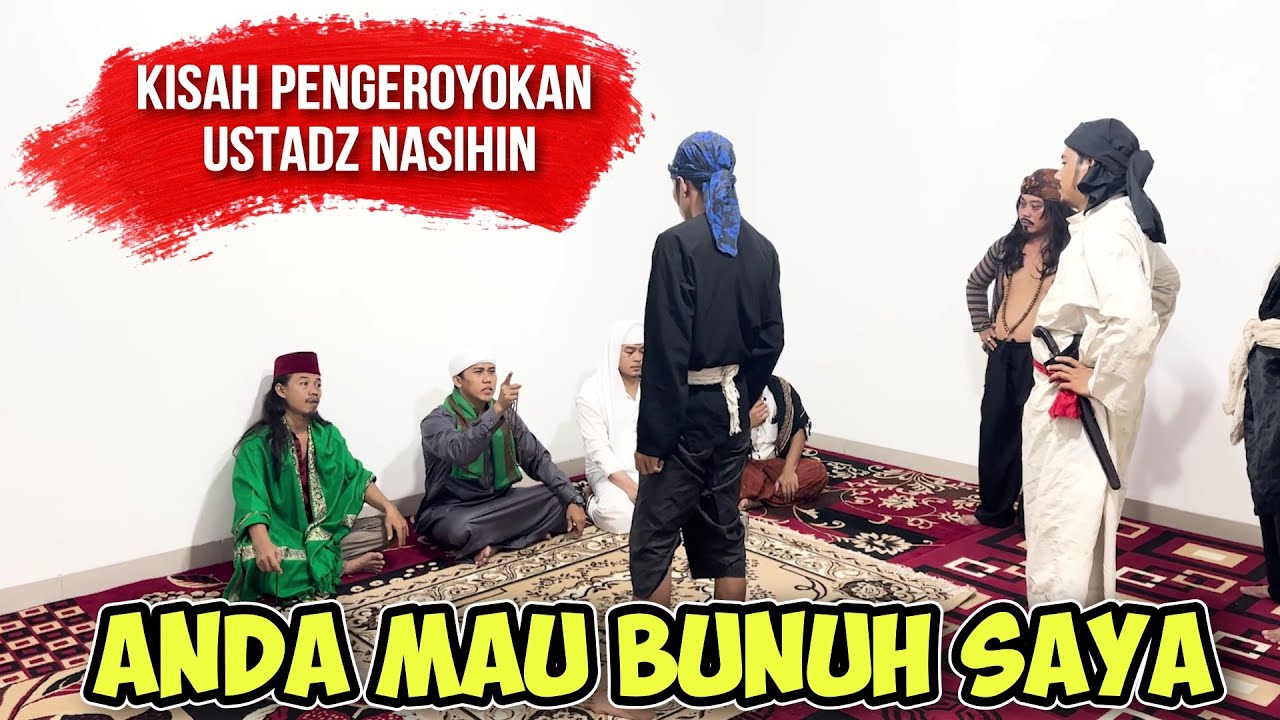 5 DUKUN GANAS TIBA2 DATANGI PADEPOKAN USTADZ NASIHIN