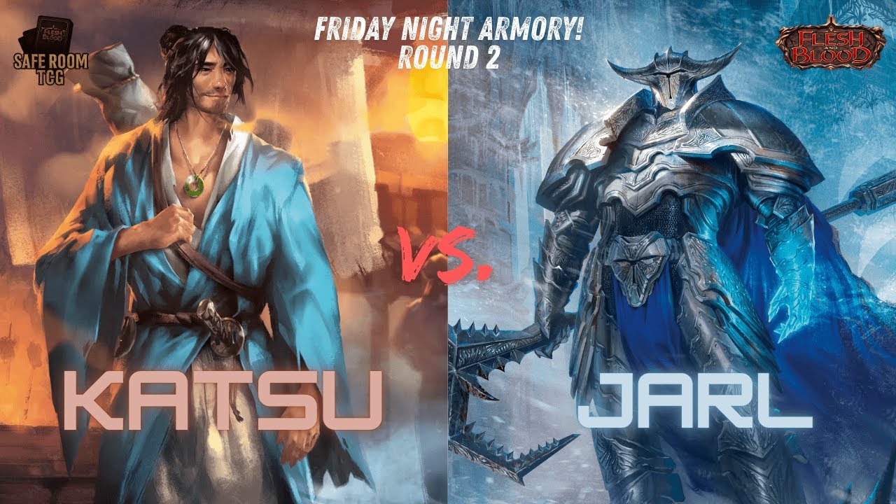 Jarl Vetreidi Vs. Katsu, The Wanderer | Friday Night Armory | Flesh and Blood TCG