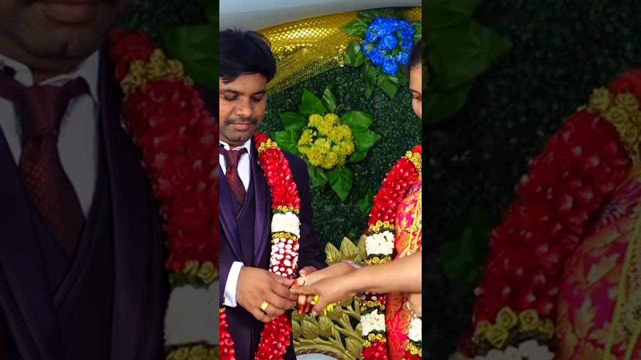 Holy Wedding💍Ring Exchange #christianmarriage #holywedding #marriagecelebration #shorts  #ytshorts