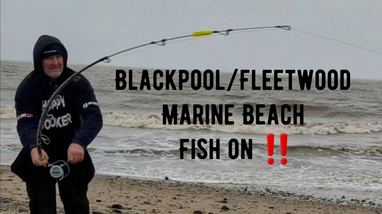 Blackpool/Fleetwood Marine Beach Fishing on ‼️ UK sea fishing