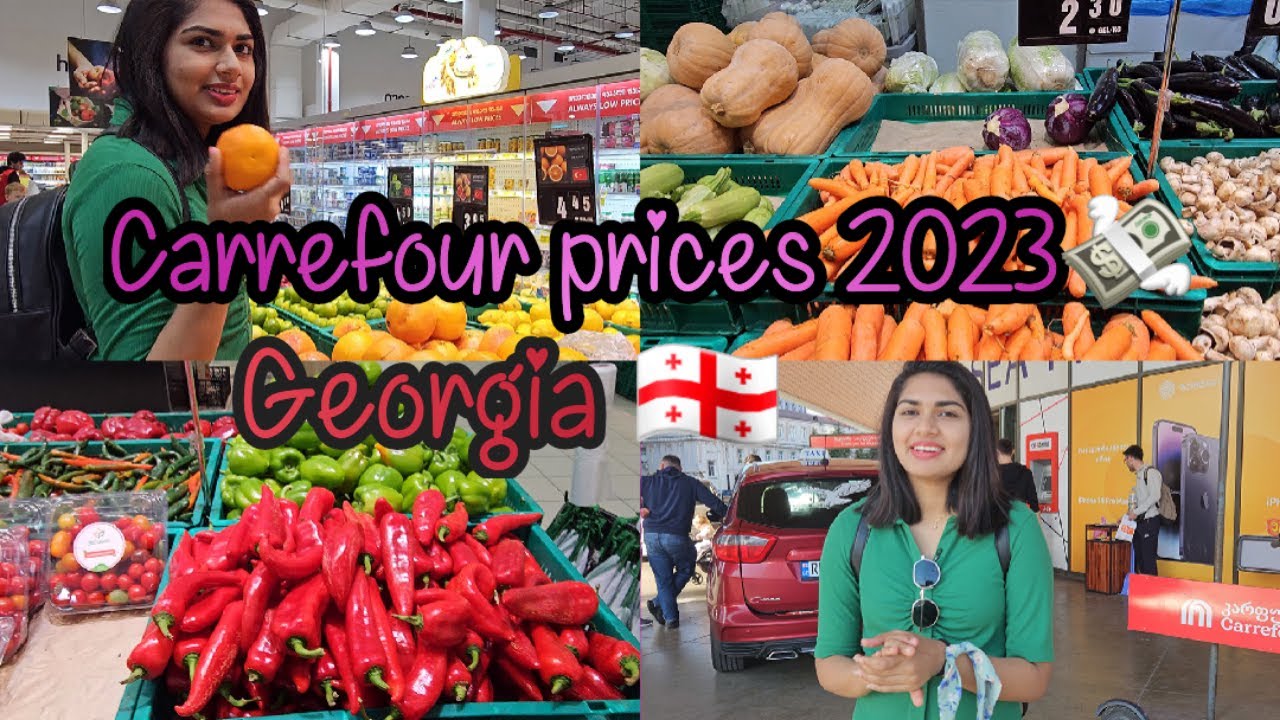 Prices💸 in Carrefour detailed video 2023 Batumi,Georgia | Thasbana's Diary |