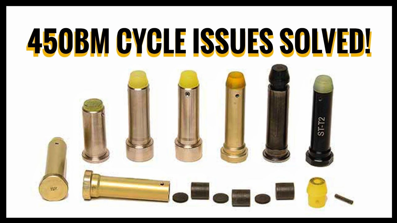 450 Bushmaster Cycling Issues Finally Solved - H3 Heavy Buffer Saves The Day