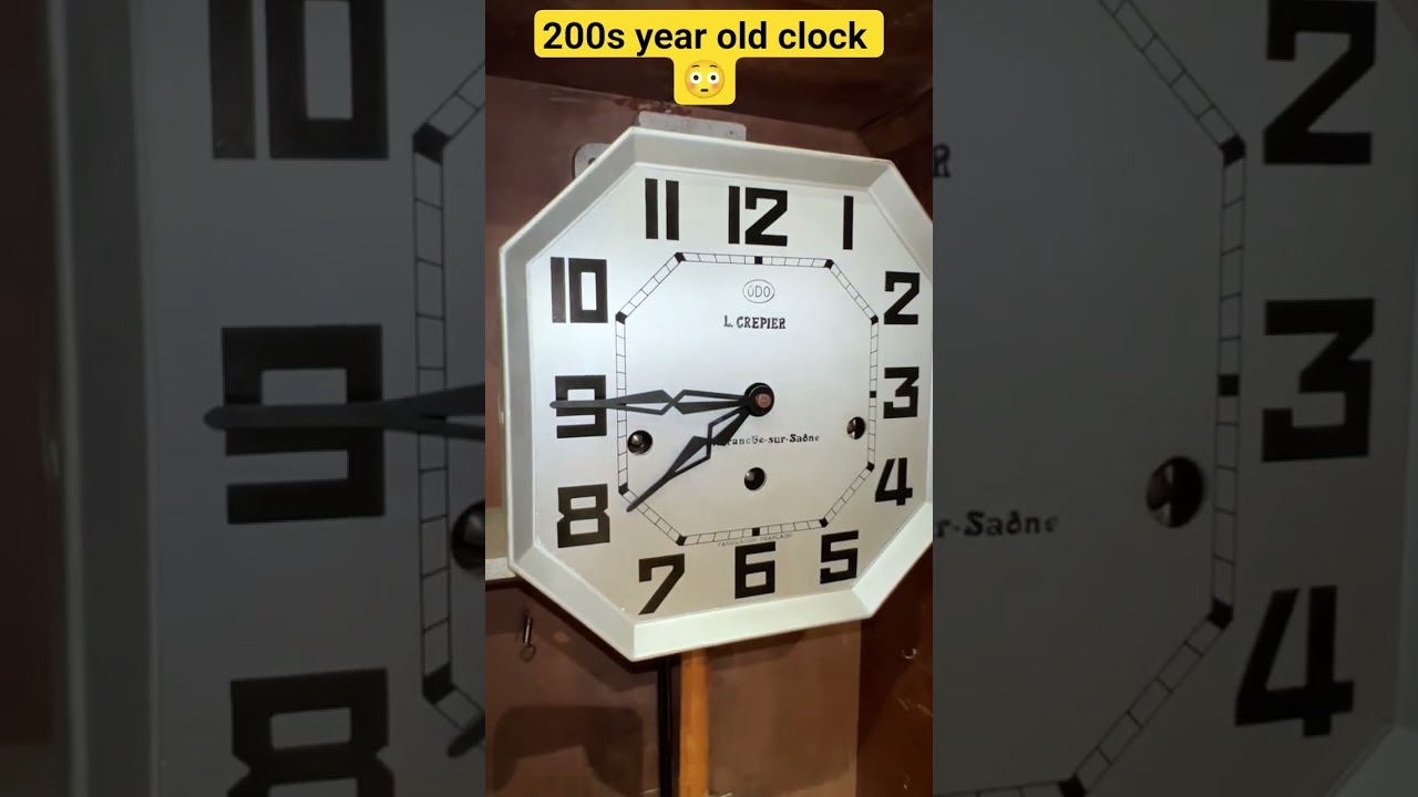 secret of 200 year old clock #chime #oldclocks #shorts #tranding