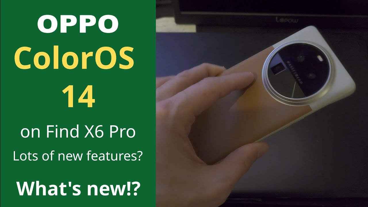 ColorOS 14 Beta on Oppo Find X6 Pro