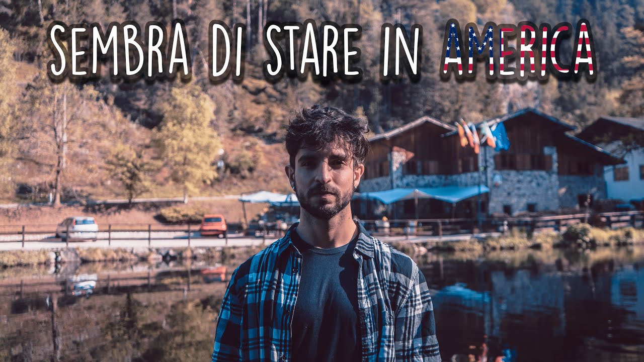 SEMBRA L' AMERICA COUNTRY 🏕️🔥 Canyon Rio Sas, Lago Smeraldo, Castello Thun, Fondo [4K]