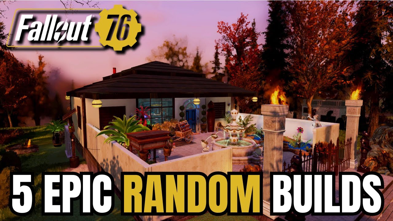 5 COOL Camp Builds Found In Fallout 76 2024