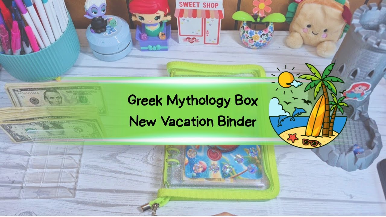 Conquering the Greek Mythology Box | Destination Dreams: Creating my ultimate Vacation Binder