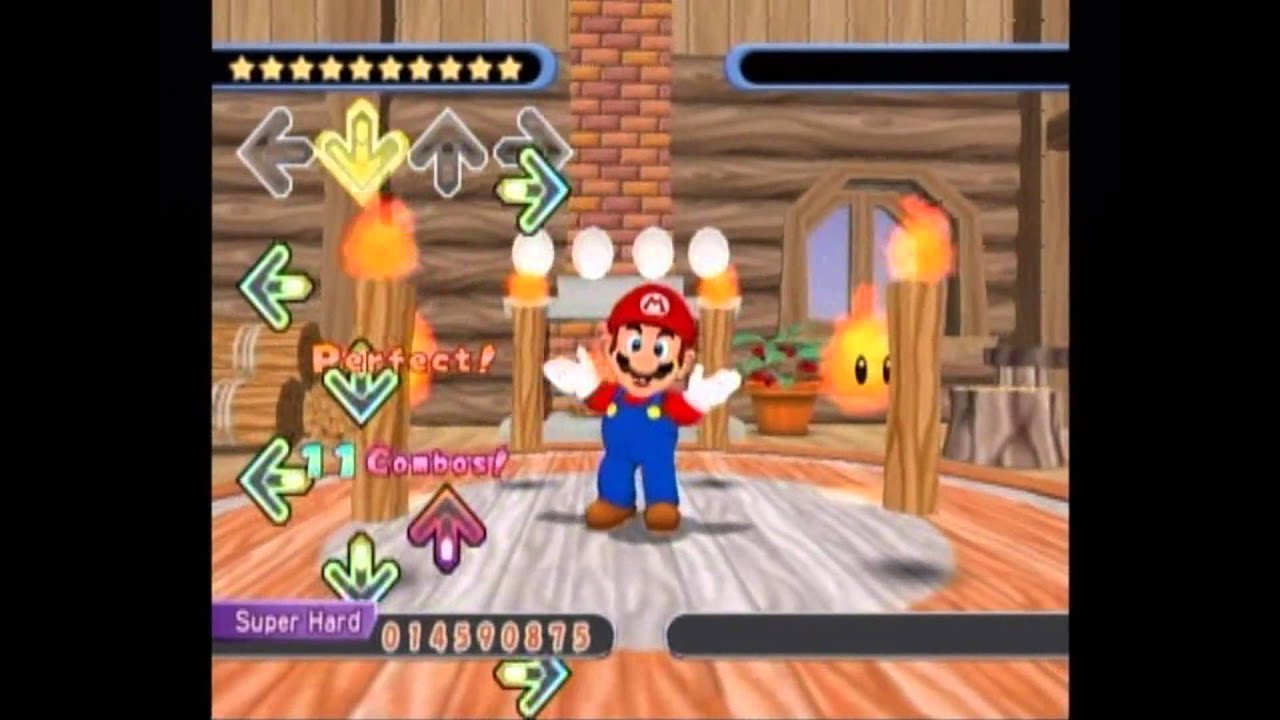 Dance Dance Revolution Mario Mix Cabin Fever (Super Hard)