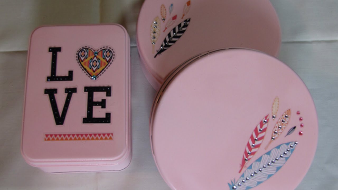 Decora delle Vecchie Scatole di Latta - Fai da Te Casa - Guidecentral