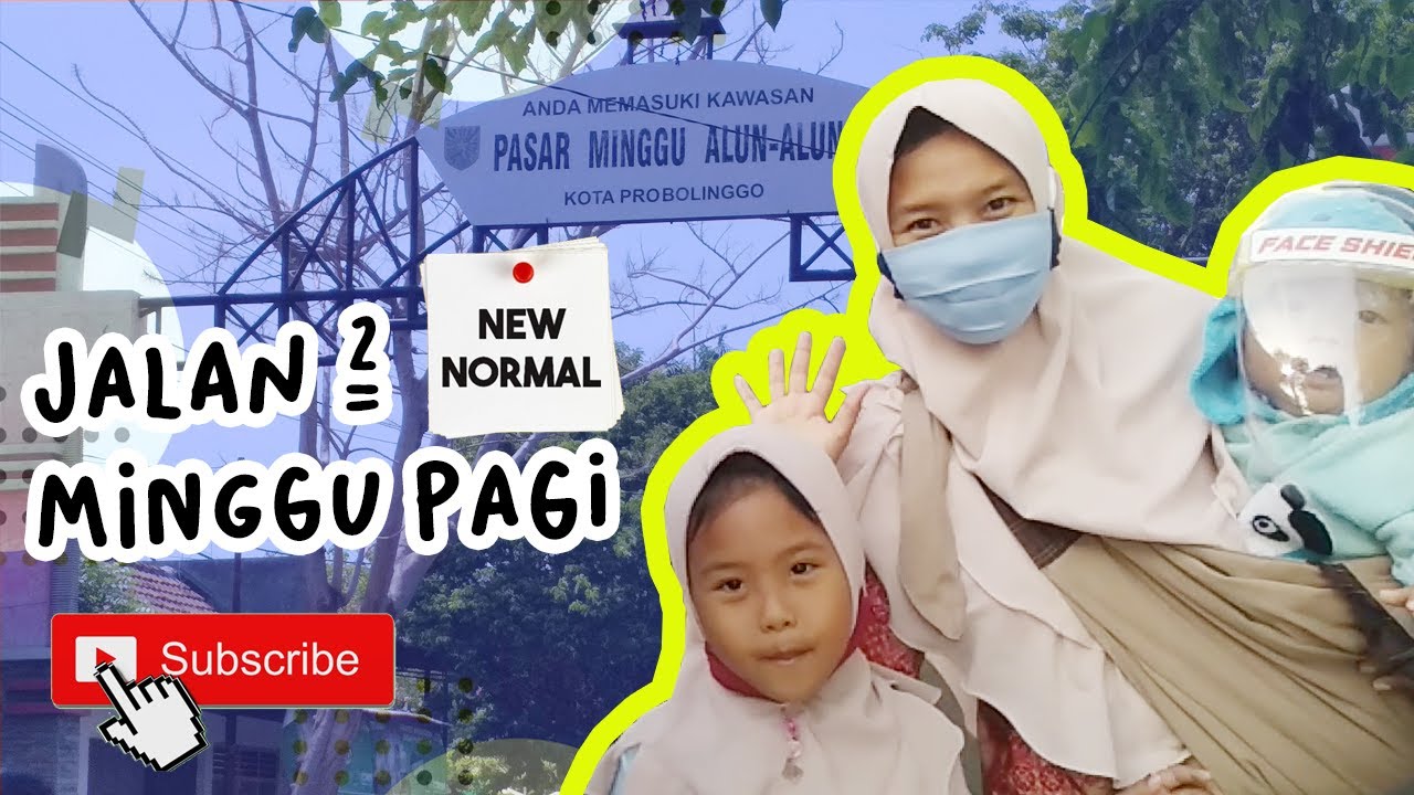 [NEW NORMAL VLOG] JALAN-JALAN DI PASAR MINGGU ALUN-ALUN KOTA PROBOLINGGO