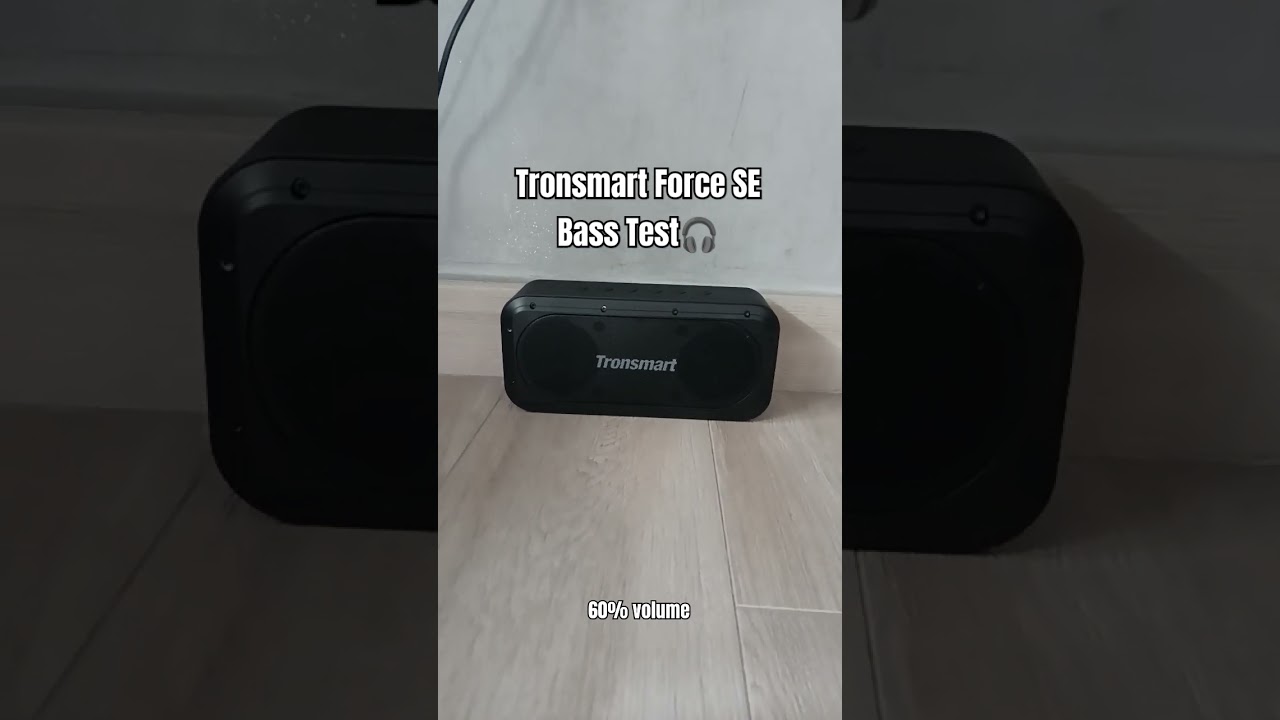 Tronsmart Force SE🔥🔝 #tronsmart #bassboosted #speaker #basssong