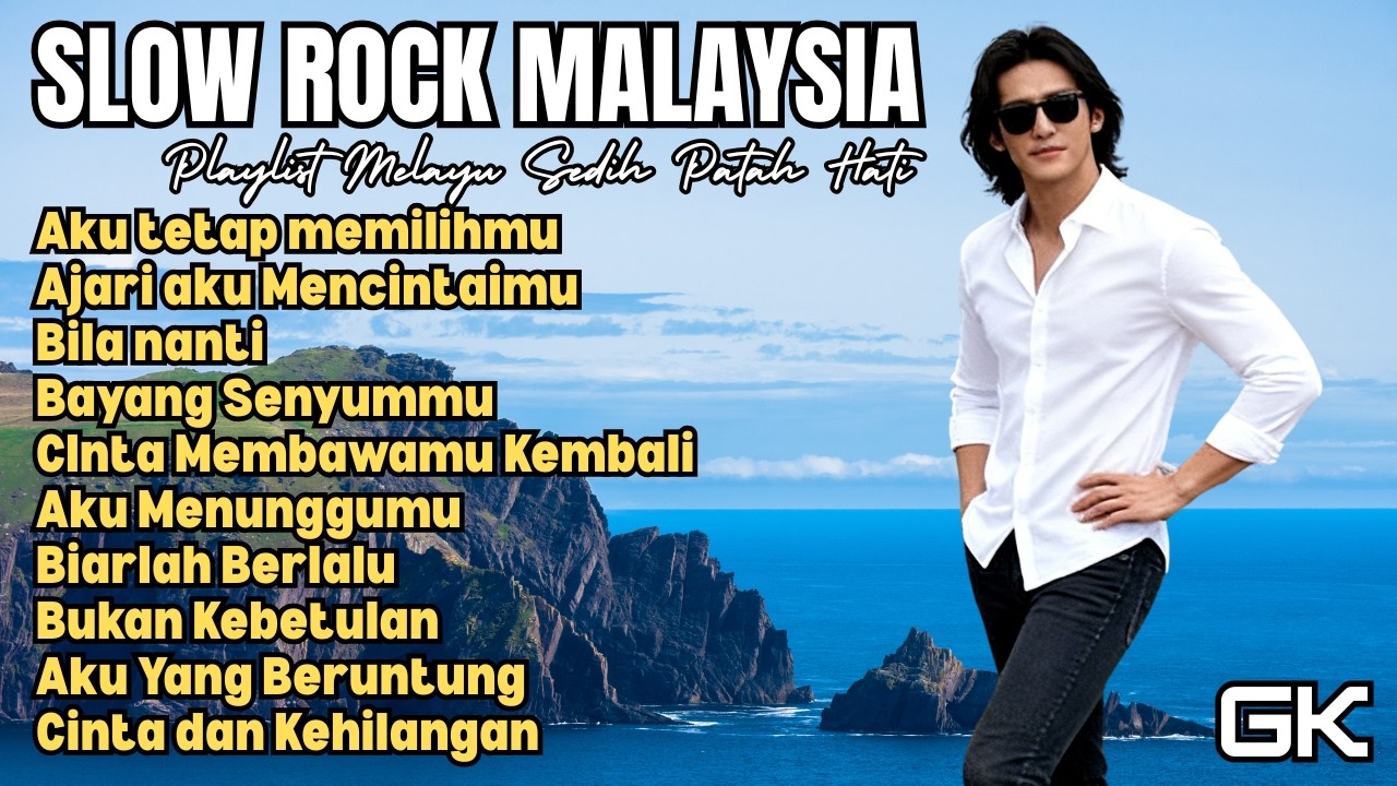 SLOW ROCK MALAYSIA Full Album 💔 | LAGU SEDIH Bikin Hati Meleleh