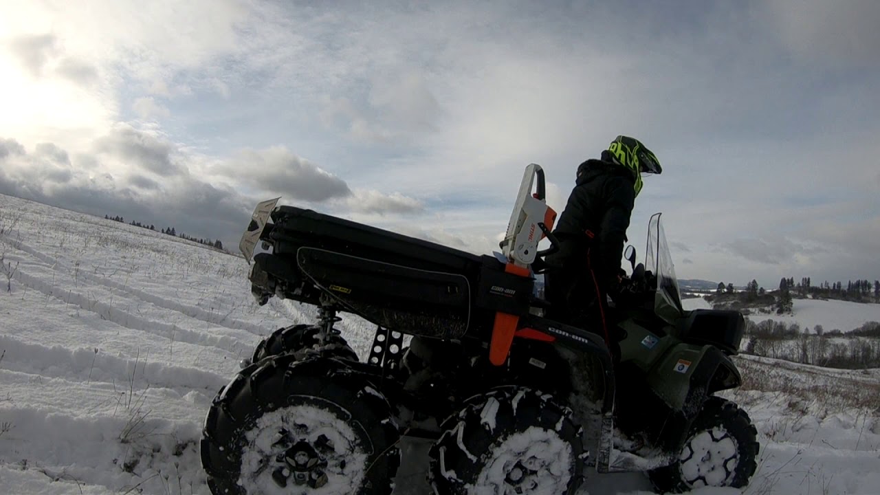 Can-am Outlander 6x6 450 PRO+ TEST