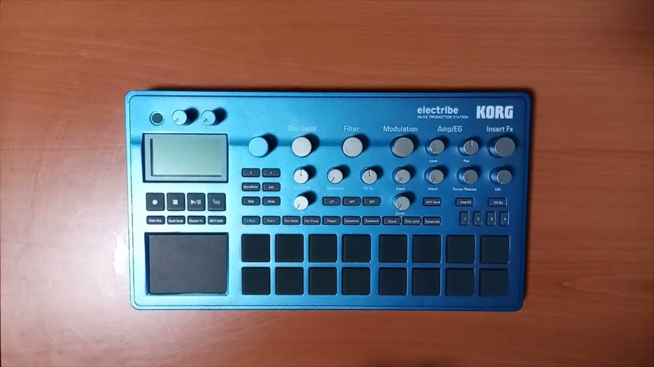 KORG electribe2 unboxing
