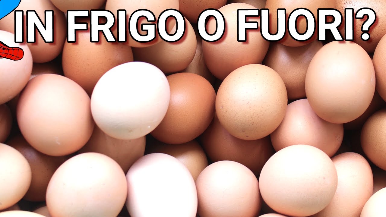 Non tenere le UOVA fuori dal frigo!